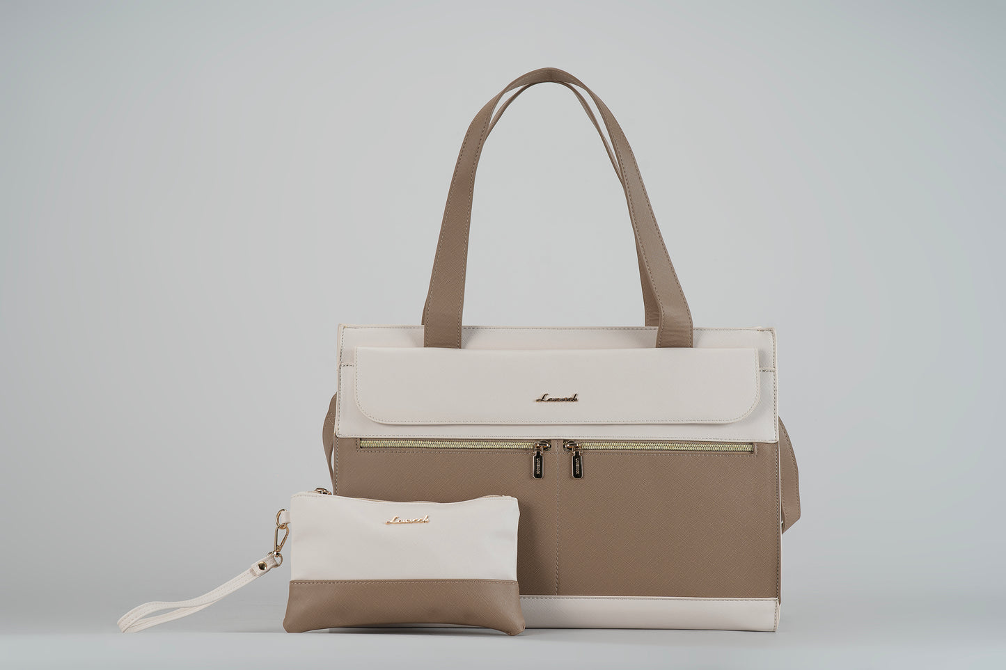 Iris Khaki-Beige Tote bag