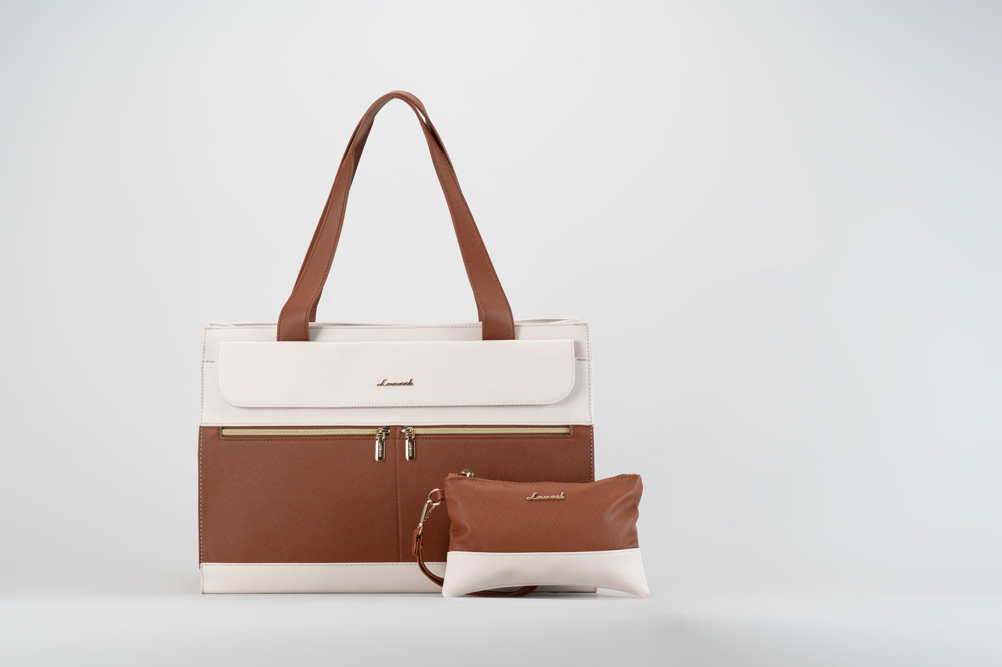 Iris Khaki-Beige Tote bag