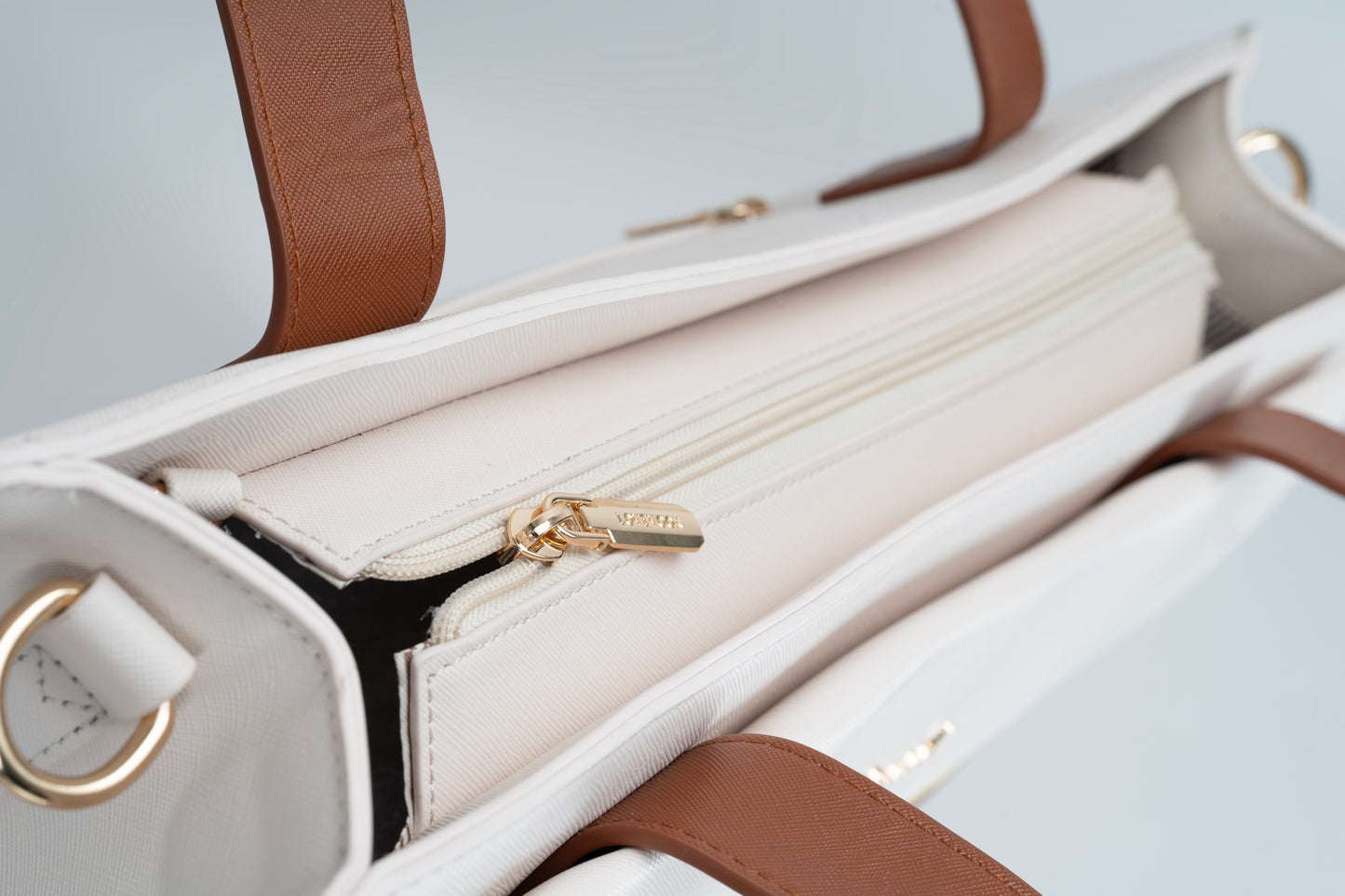 Iris Khaki-Beige Tote bag